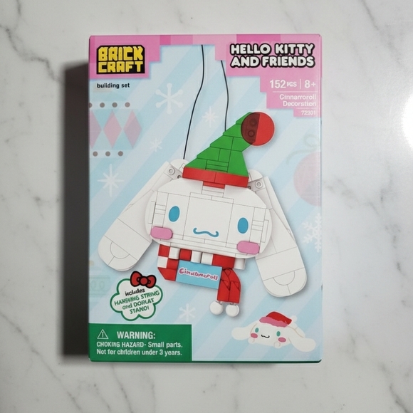Hello Kitty Other - Hello Kitty Brick Craft Building Set - Red, Green, White